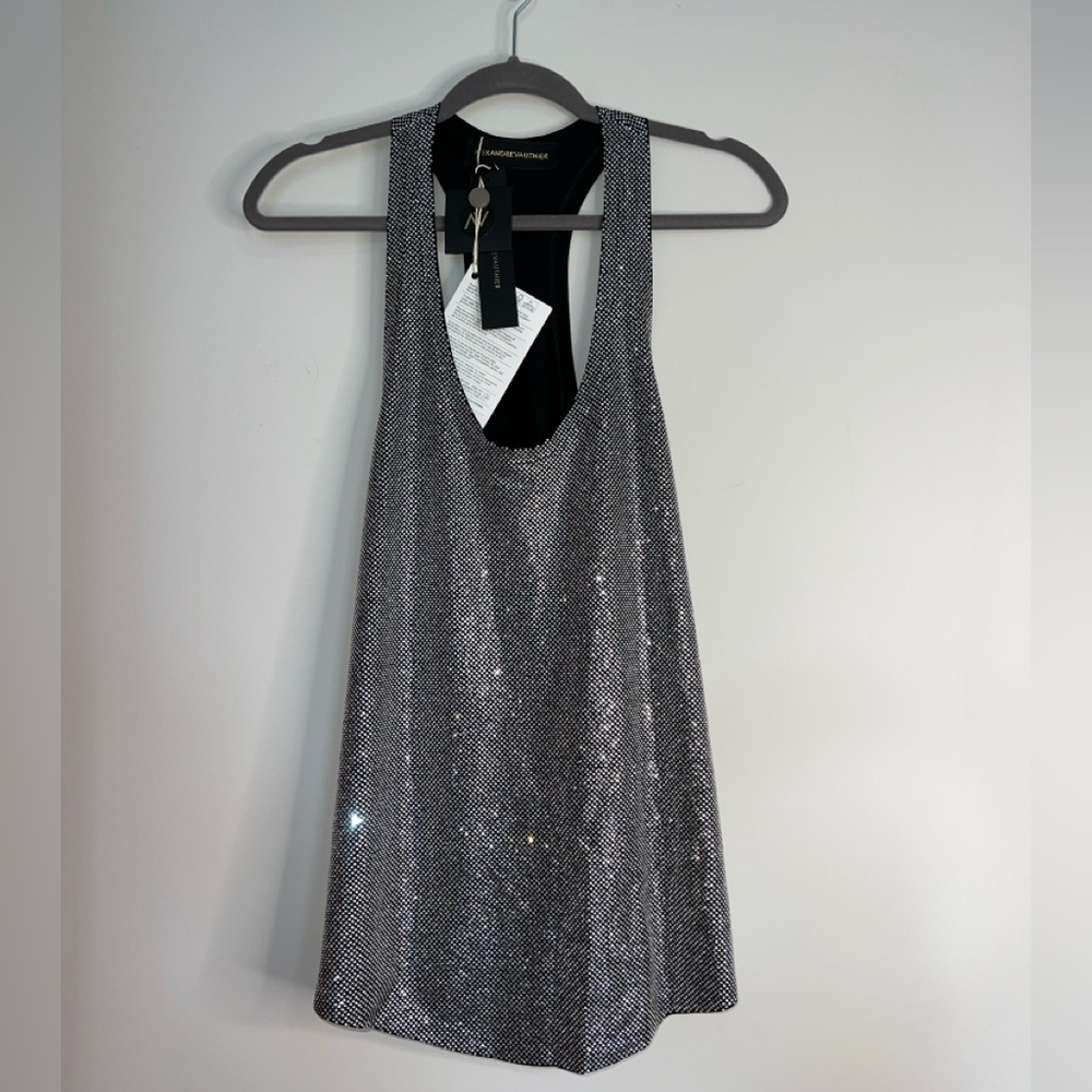 Alexandre Vauthier Crystalized Top Size 40